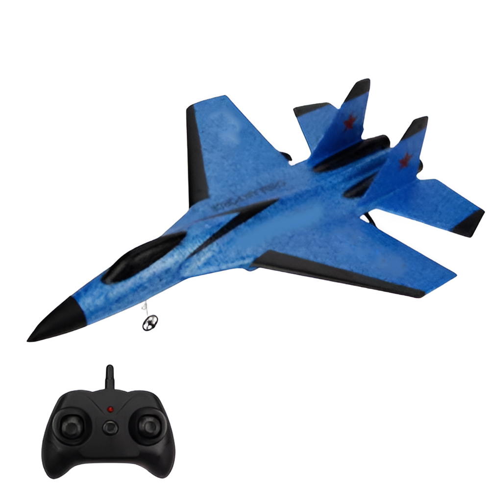 ✈️ Avión Control Remoto Resistente Azul - ¡Diversión Aérea para Niños! 🎉