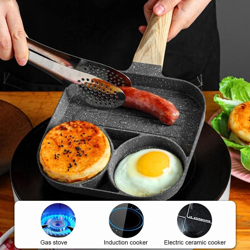 Miniatura 4 de Sarten Mini 3 Compartimientos Divisiones