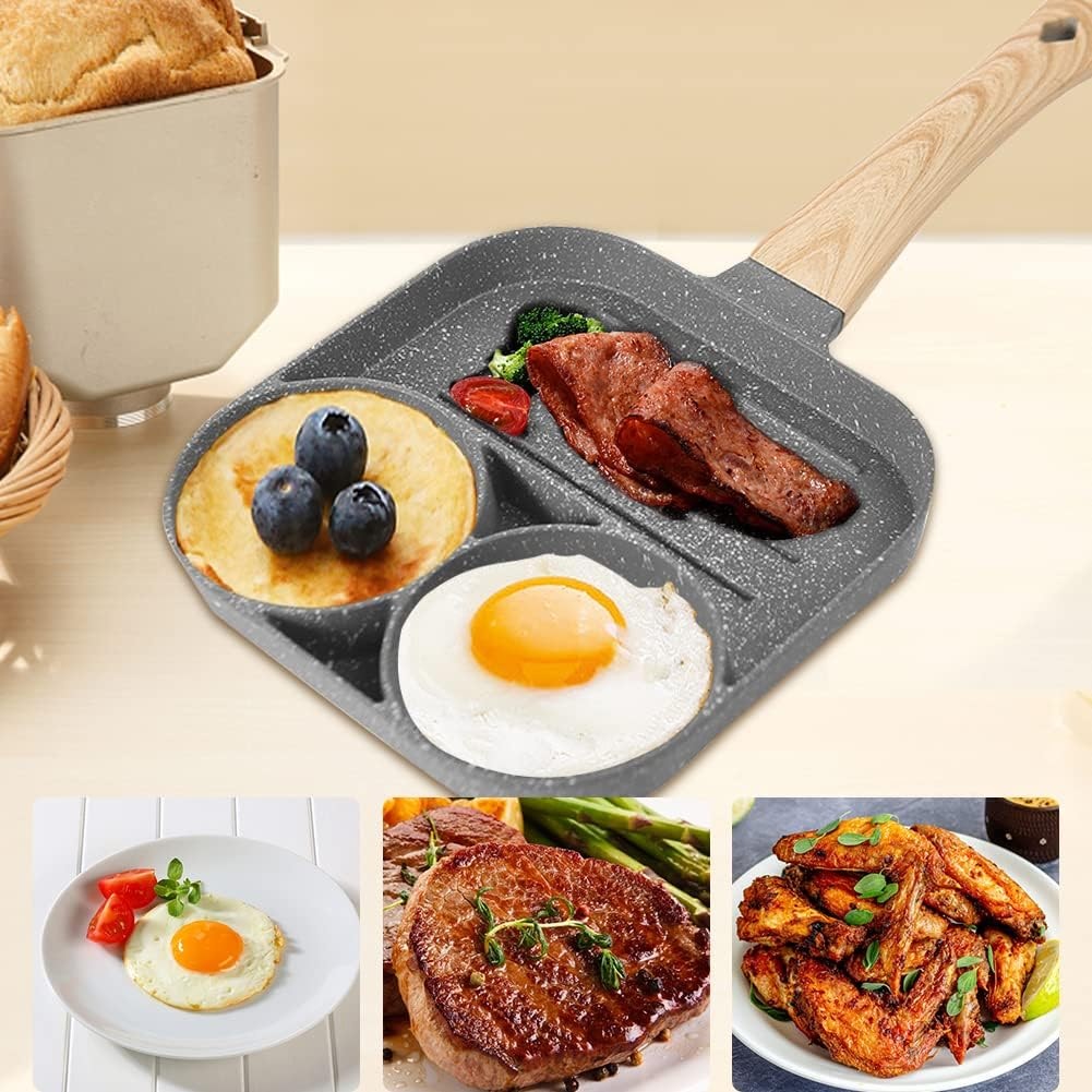 Miniatura 1 de Sarten Mini 3 Compartimientos Divisiones