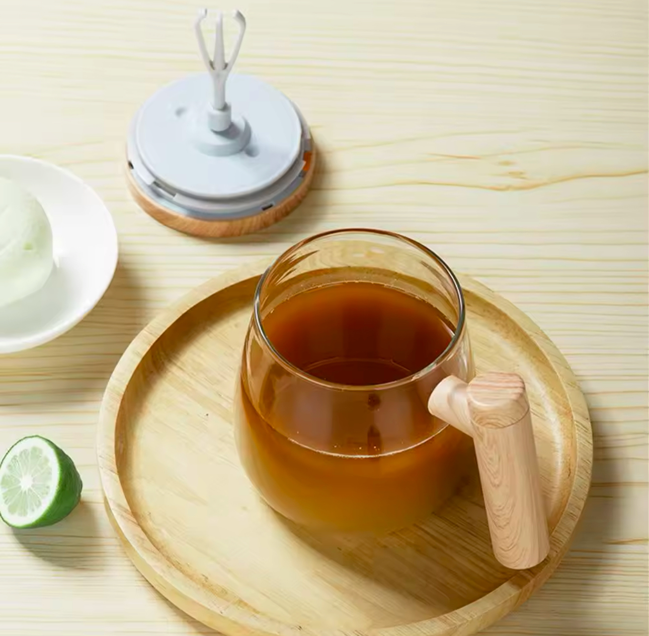 Miniatura 6 de TAZA VIDRIO MEZCLADORA ELECTRICA RECARGA