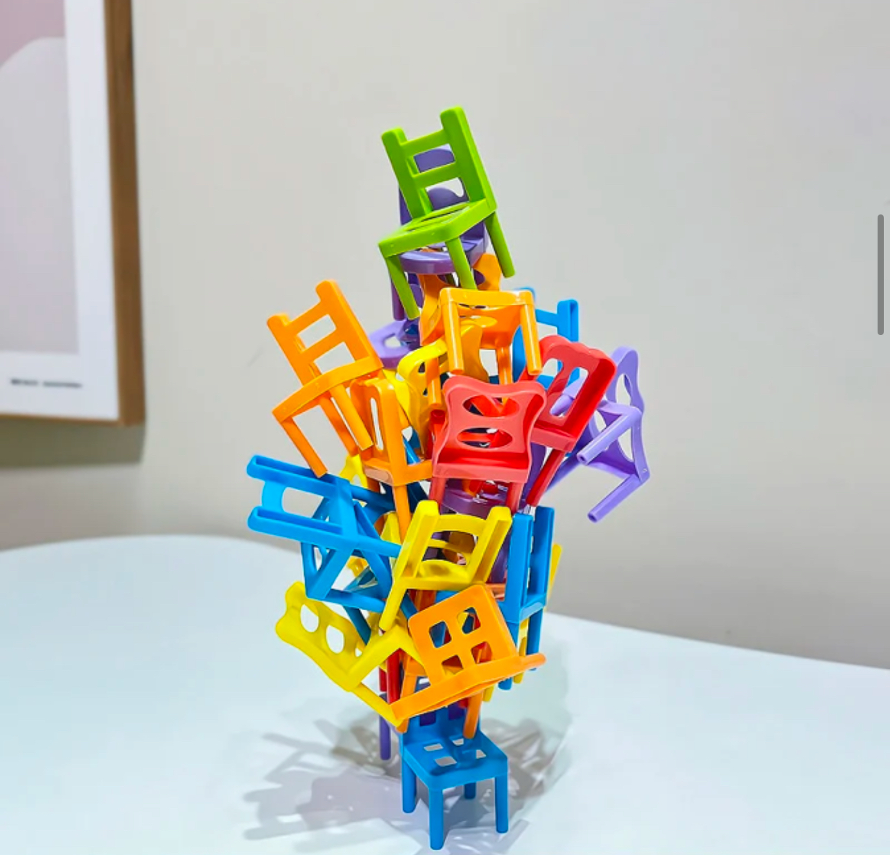 Miniatura 5 de JUEGO DE MESA SILLAS DE EQUILIBRIO 42 PZ