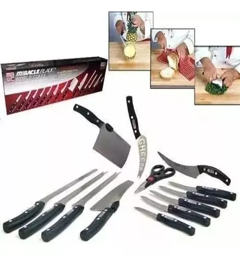 SET DE CUCHILLOS - 13 PIEZAS