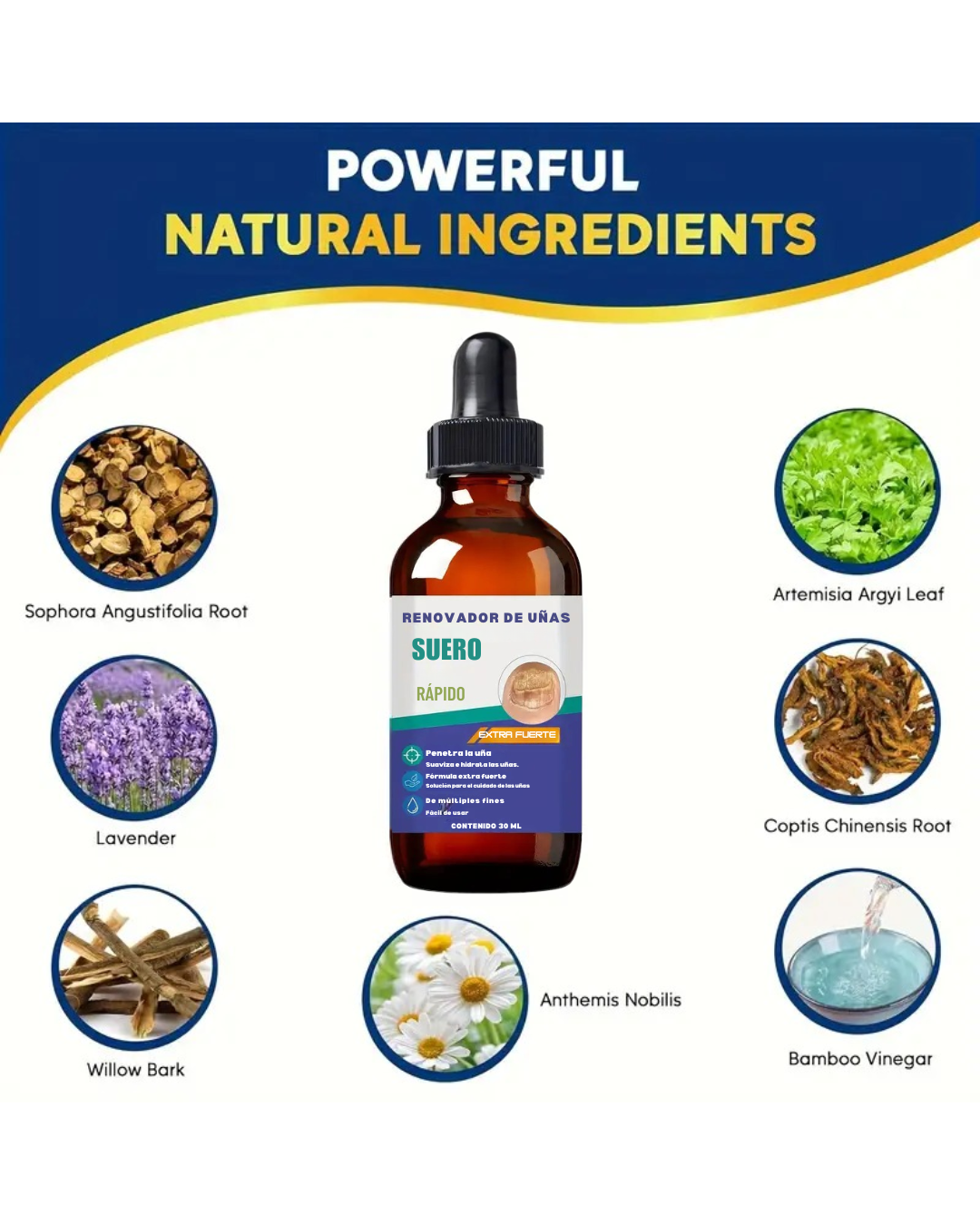 Miniatura 3 de SERUM REPARADOR - ANTIHONGOS