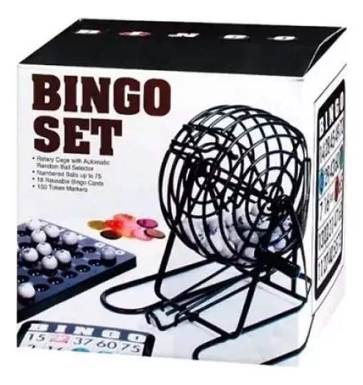 SET JUEGO DE BINGO FAMILIAR