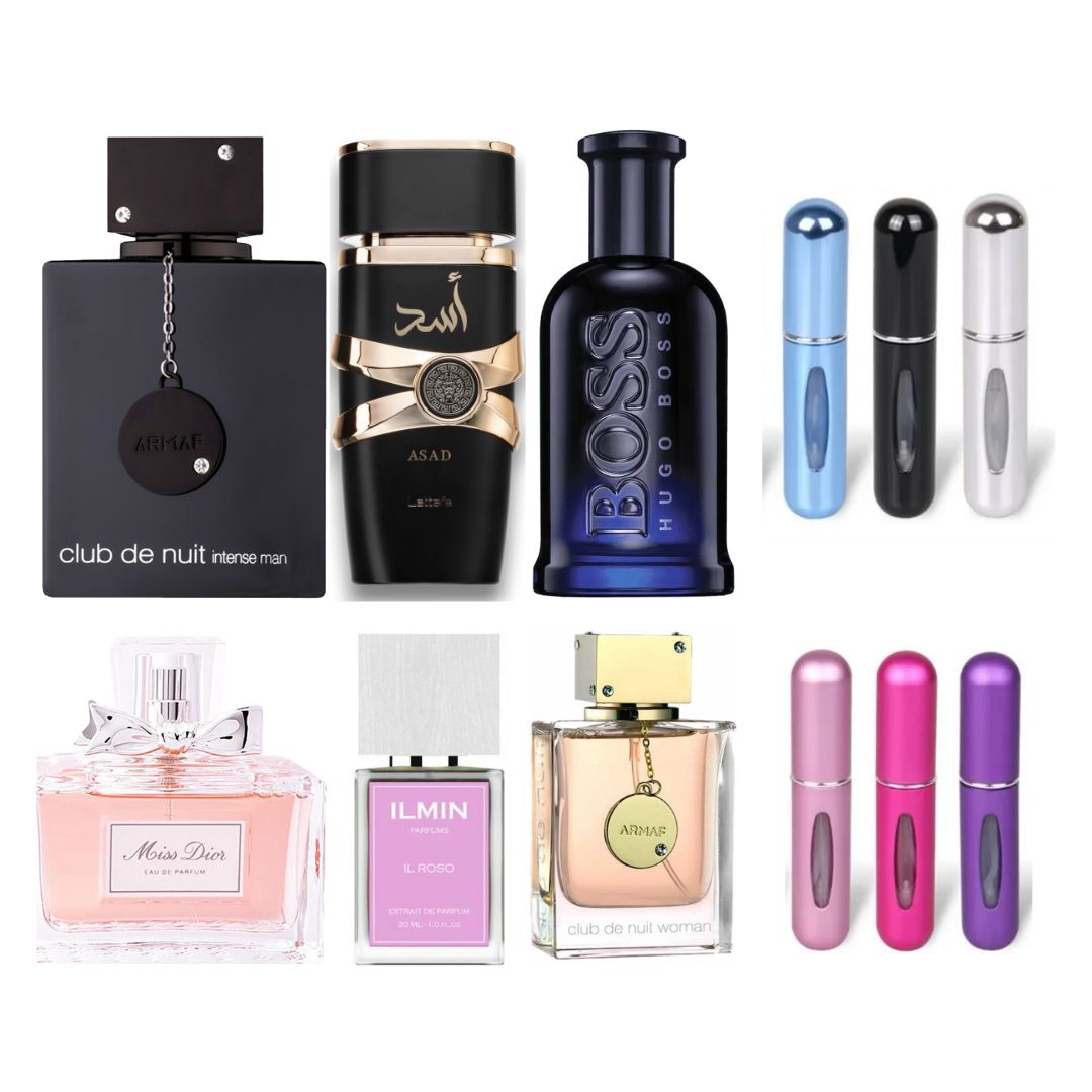 KIT 6 PERFUMES SPECIAL+ 6 PERFUMEROS