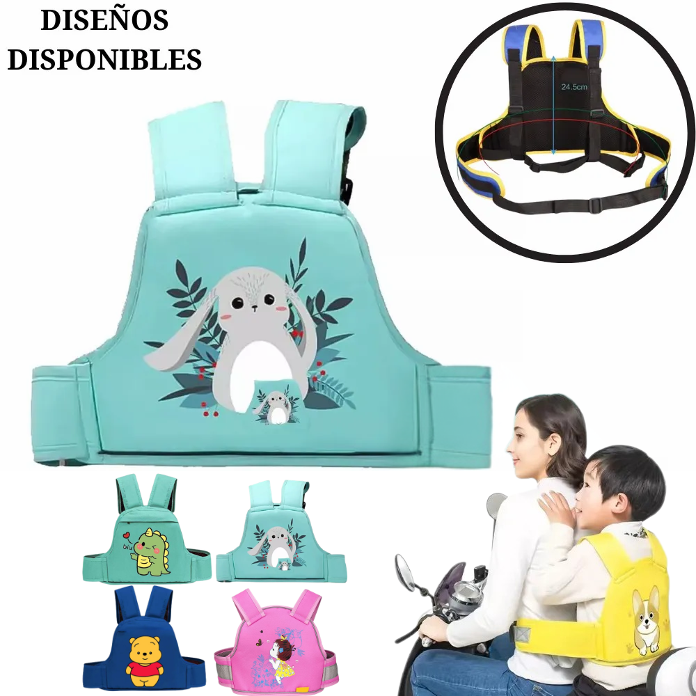 Chaleco Canguro Arnes Seguridad De Bebe