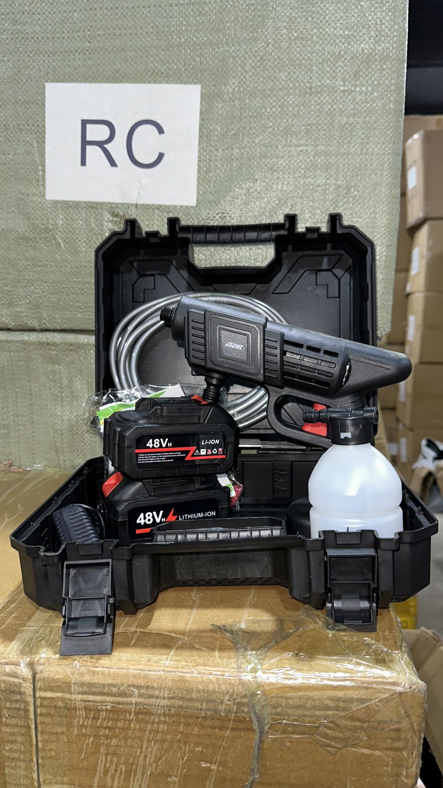 Miniatura 2 de Hidrolavadora Portatil Doble Bateria