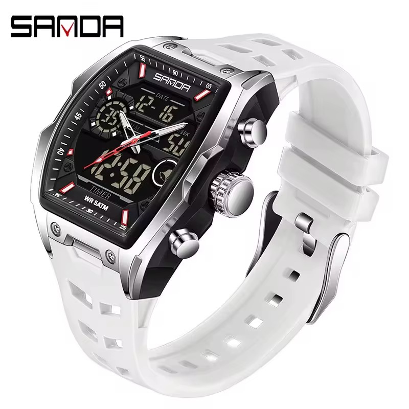 Reloj Original Sanda 6235 Blanco