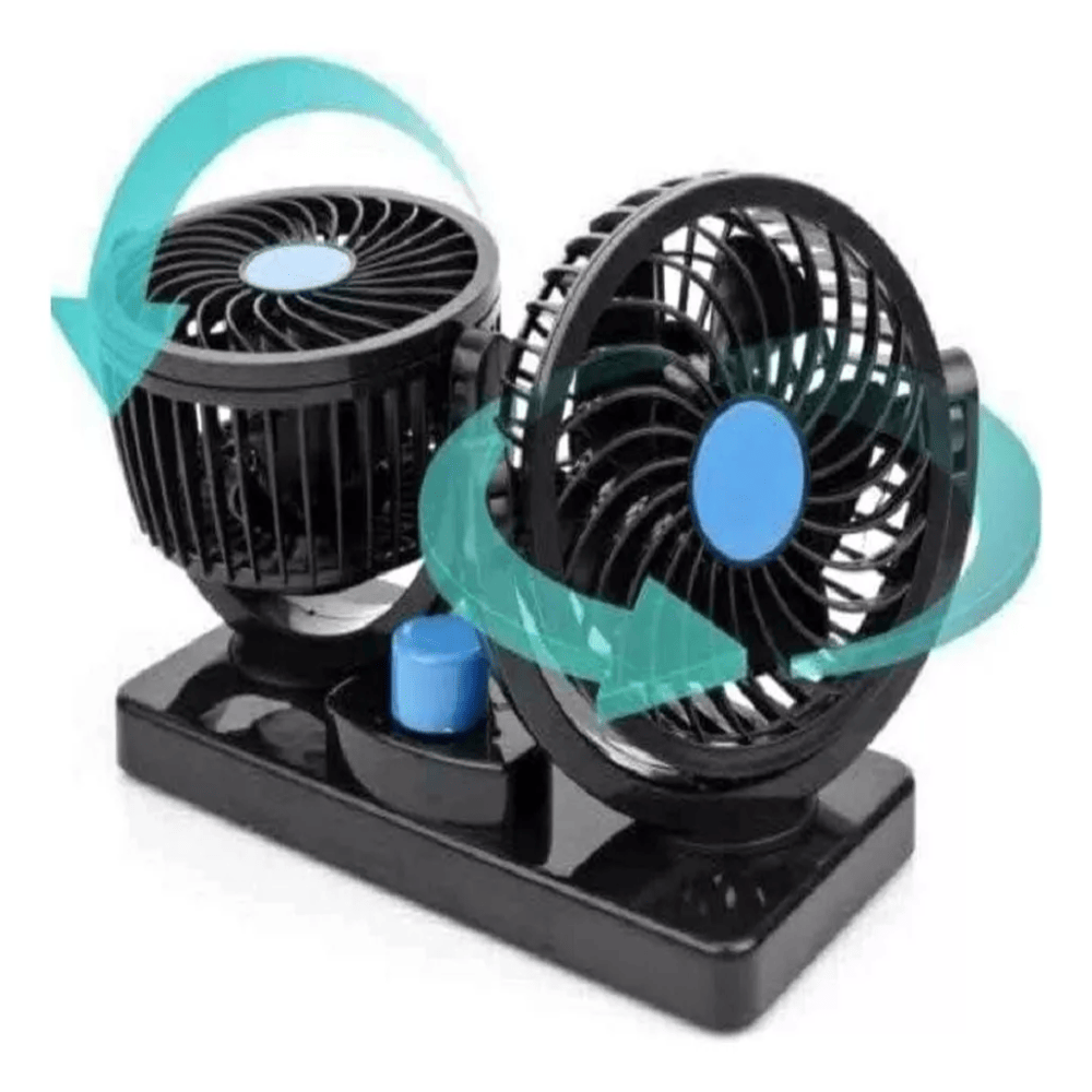 Miniatura 2 de Ventilador Doble Para  Carro