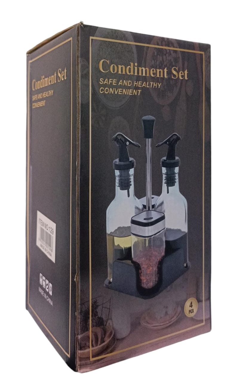 Miniatura 5 de SET DE VINAGRETA Y CONDIMENTOS PARA MESA