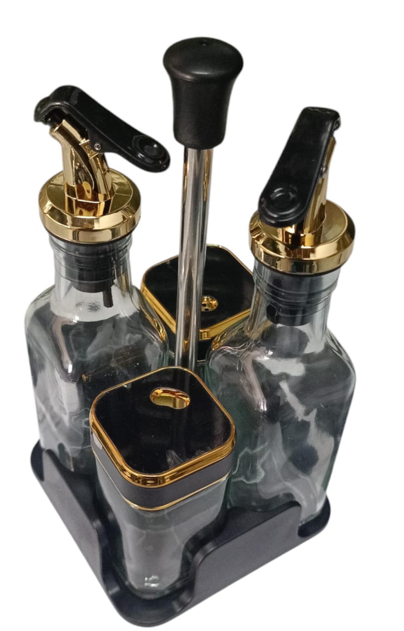 SET DE VINAGRETA Y CONDIMENTOS PARA MESA