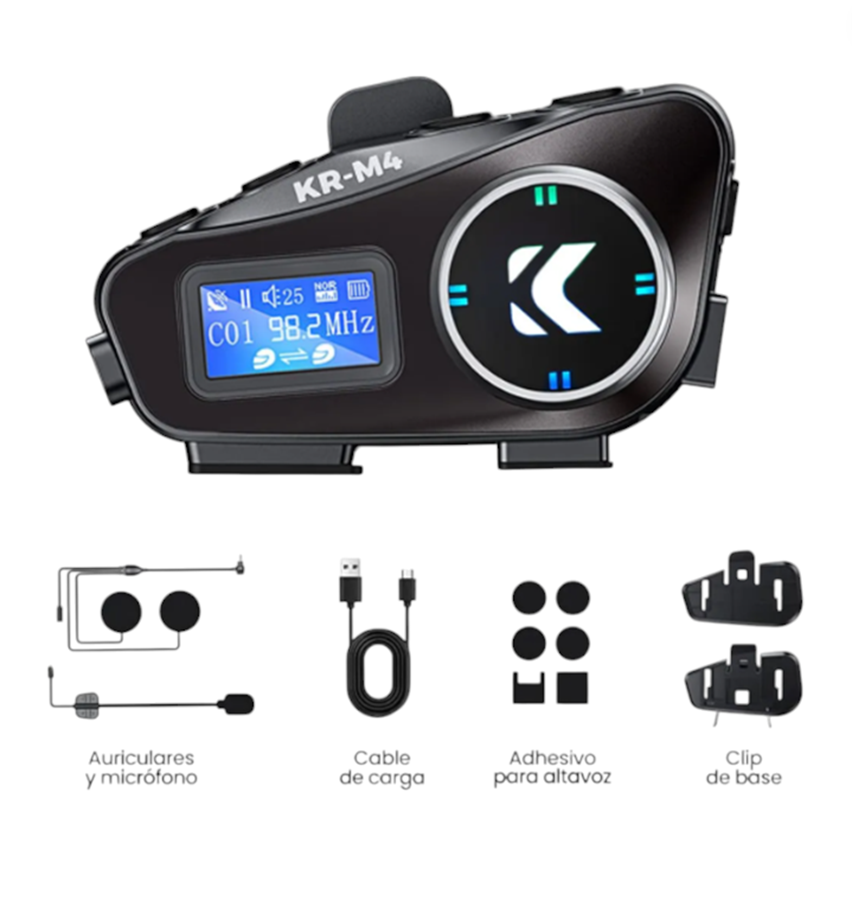Intercomunicador Con Pantalla Bt Kr-M4