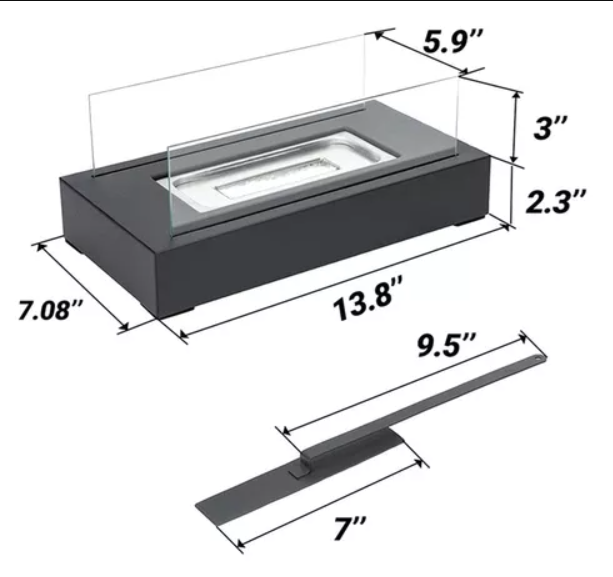 Miniatura 2 de CHIMENEA  A BASE ETANOL INTERIOR HOGAR