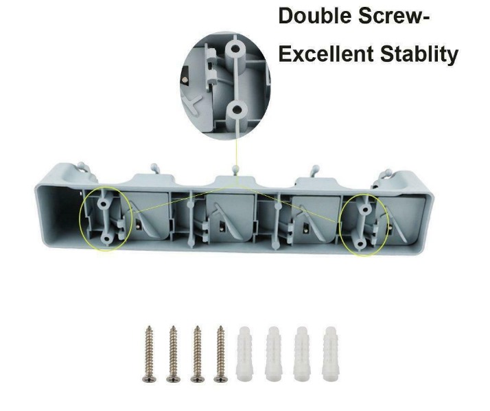 Miniatura 2 de ORGANIZADOR DE ESCOBAS DE 5 PUESTOS