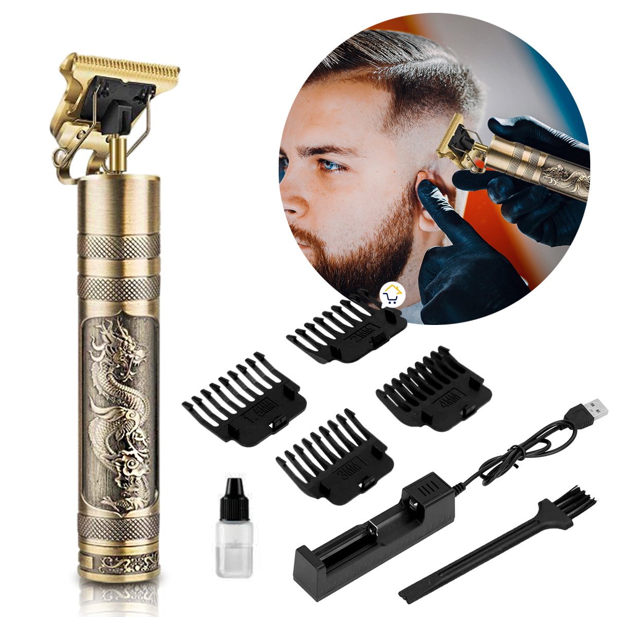 Miniatura 3 de Maquina Motilar Patillera Buda WA1925