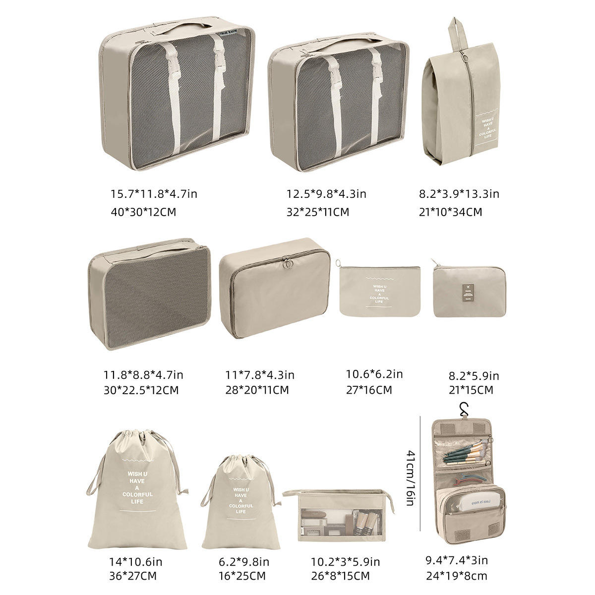 🧳 Kit Organizador De Ropa Viajero - 11 Piezas Para Tu Aventura 2