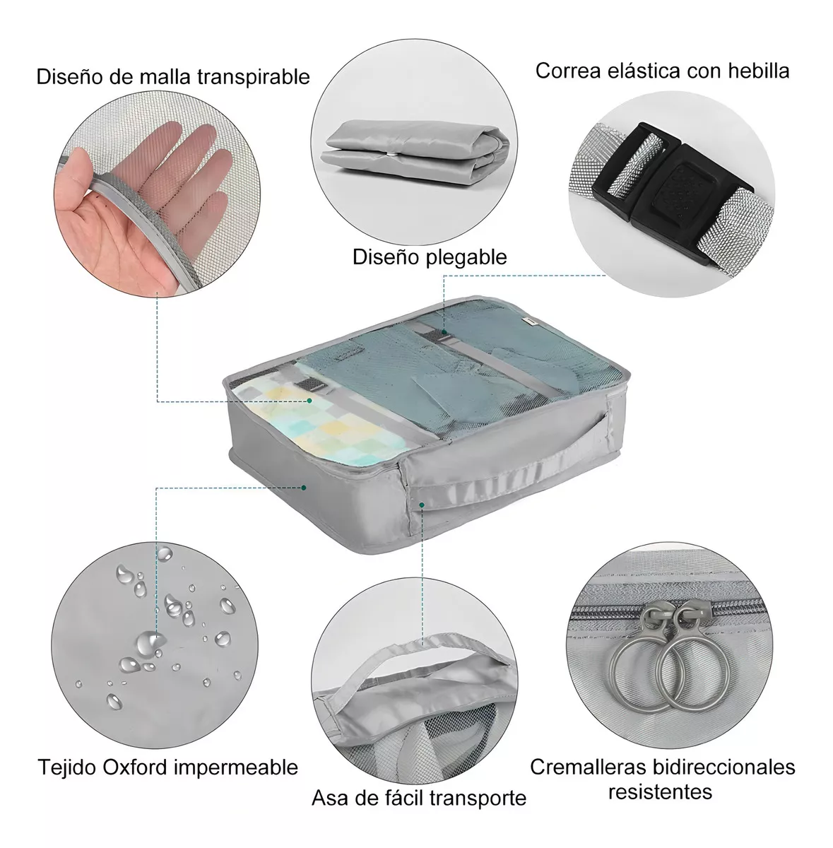 🧳 Kit Organizador De Ropa Viajero - 11 Piezas Para Tu Aventura 5