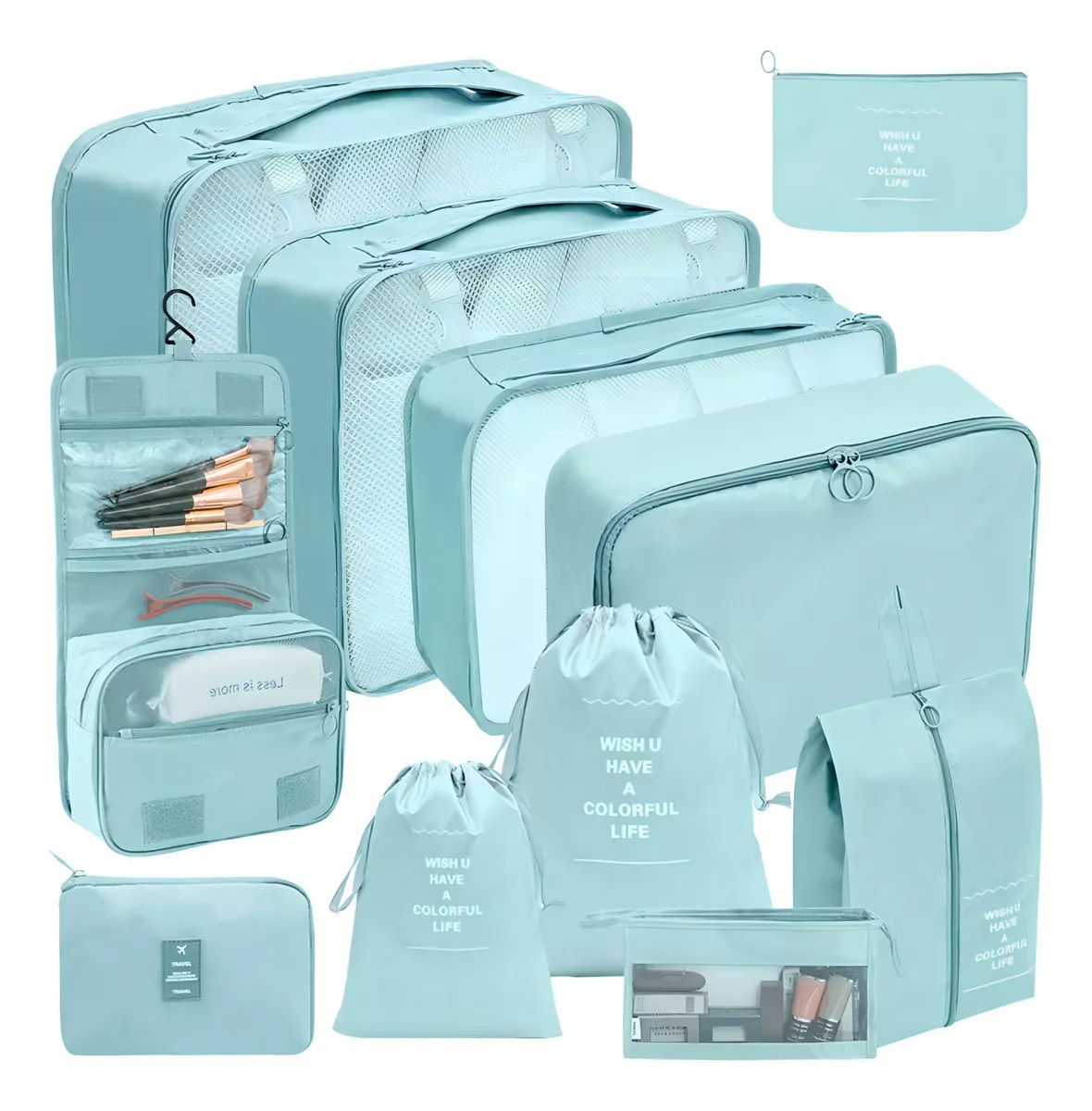 🧳 Kit Organizador De Ropa Viajero - 11 Piezas Para Tu Aventura 6