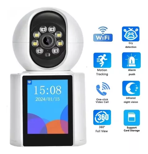 CAMARA DE SEGURIDAD WIFI  ROBOTICA VIDEO