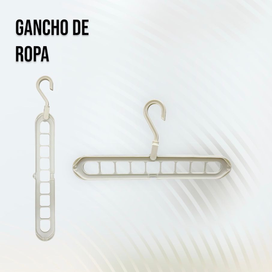 Gancho de ropa multiple X3
