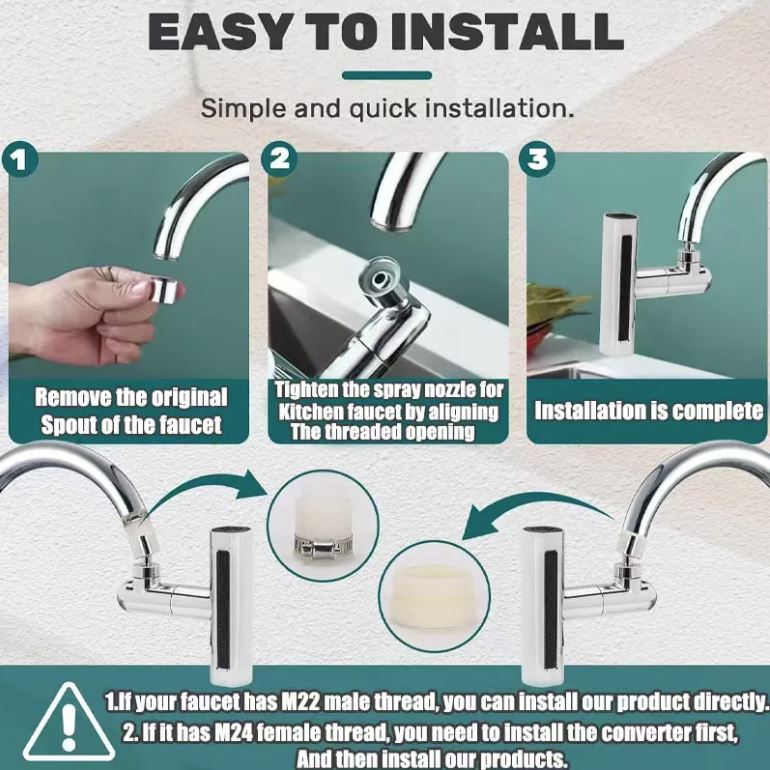 Miniatura 5 de Grifo Multifuncional 4 en 1