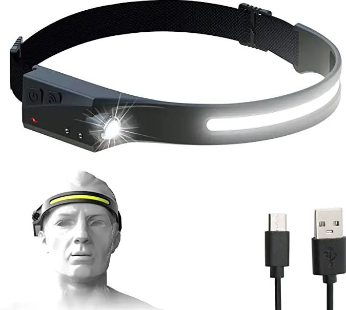 Miniatura 2 de Linterna Led Frontal Con Sensor