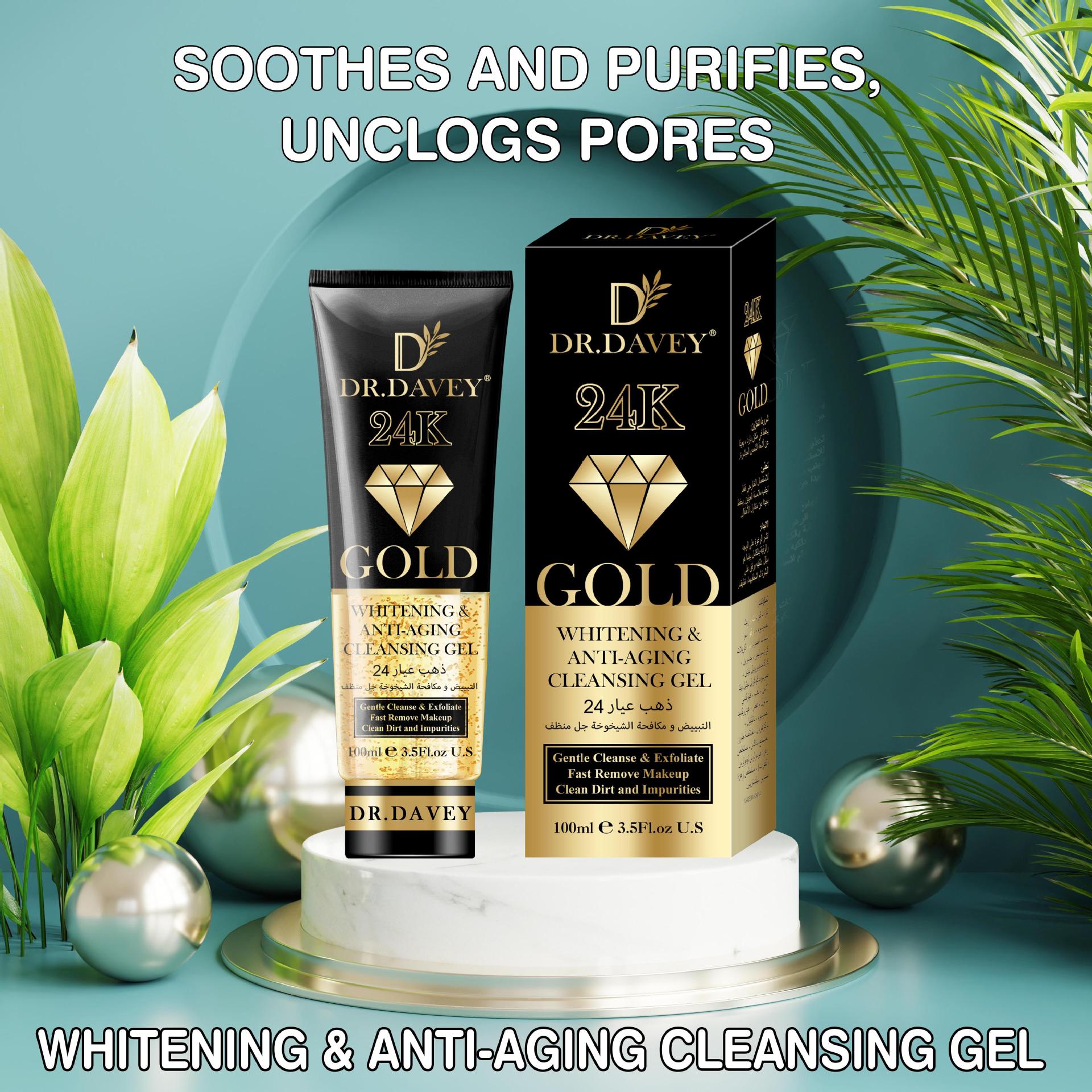 JABON GEL 24K CON MICROGRANULOS DV-6440