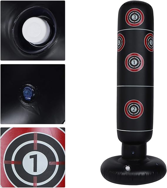 Miniatura 3 de Saco De Boxeo Inflable Vertical