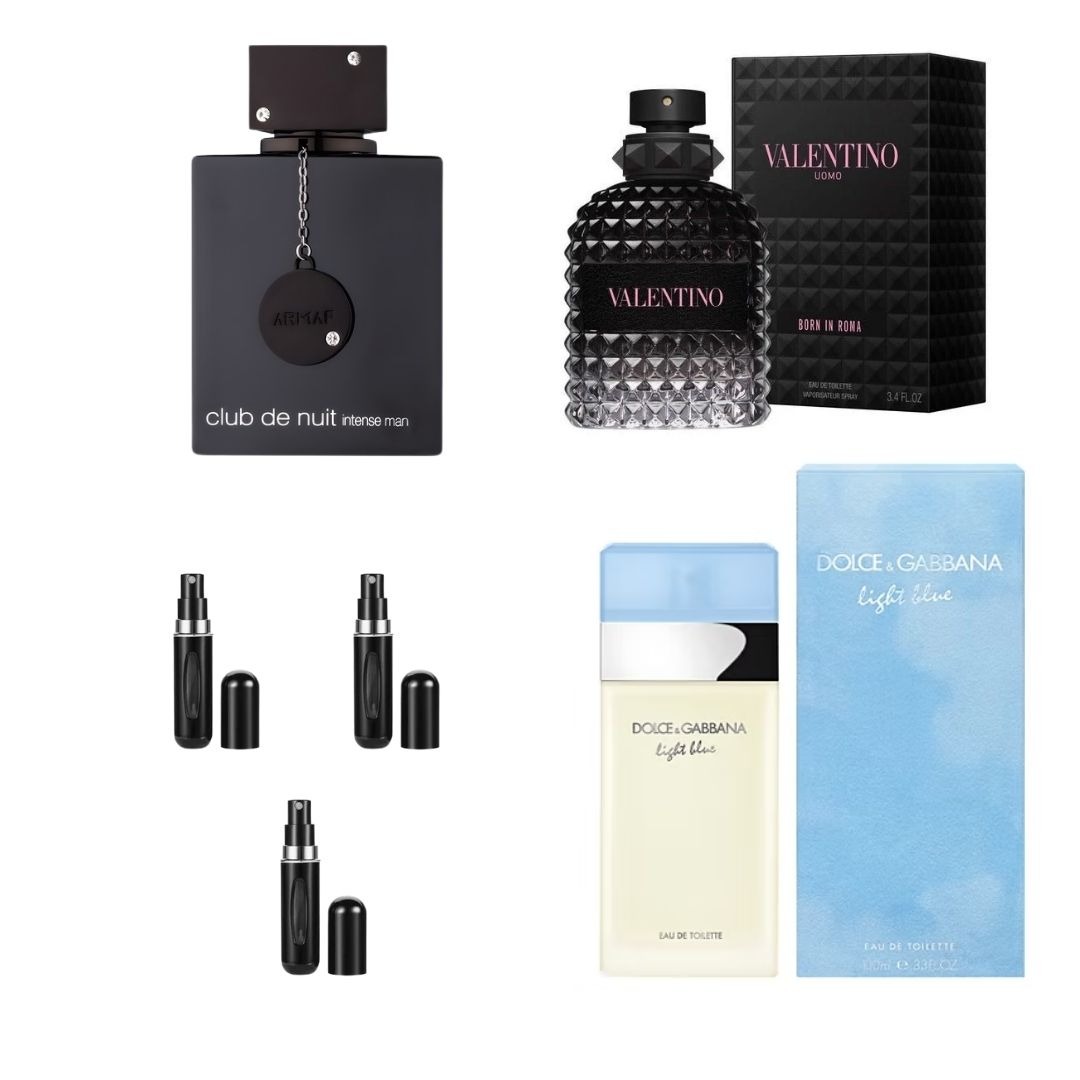 BORNROMA+CLUBDENUIT+LIGHTBLUEDAMA+3PERFU