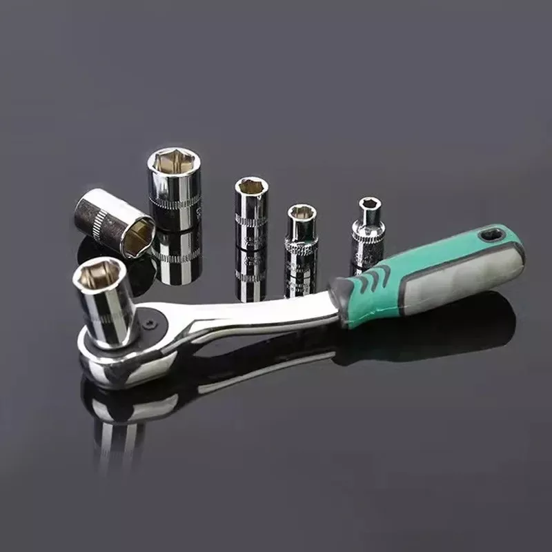 Miniatura 3 de Juego de  Copas y Ratchet 53 pcs 1/4