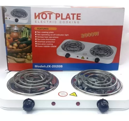 Estufa Eléctrica 2 Puestos 5 Niveles