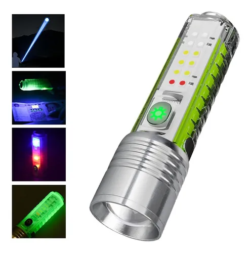 MINI LINTERNA LED RECARGABLE TRANSPARENT