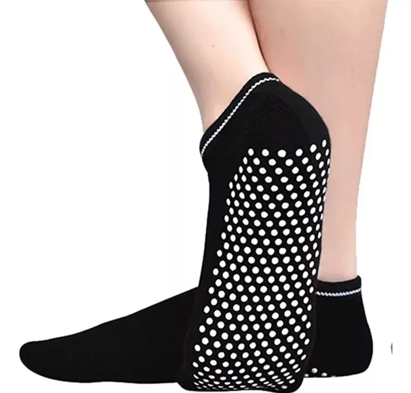 Medias Yoga Antideslizantes 🧘‍♀️ - 2 Pares Tobill 3