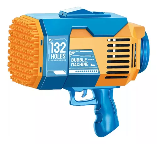pistola de burbujas
