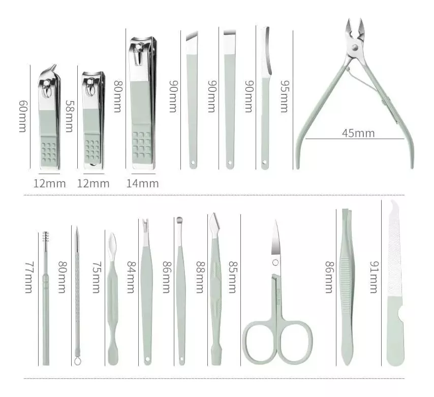 Miniatura 3 de Kit Manicure Pedicure Cuidado