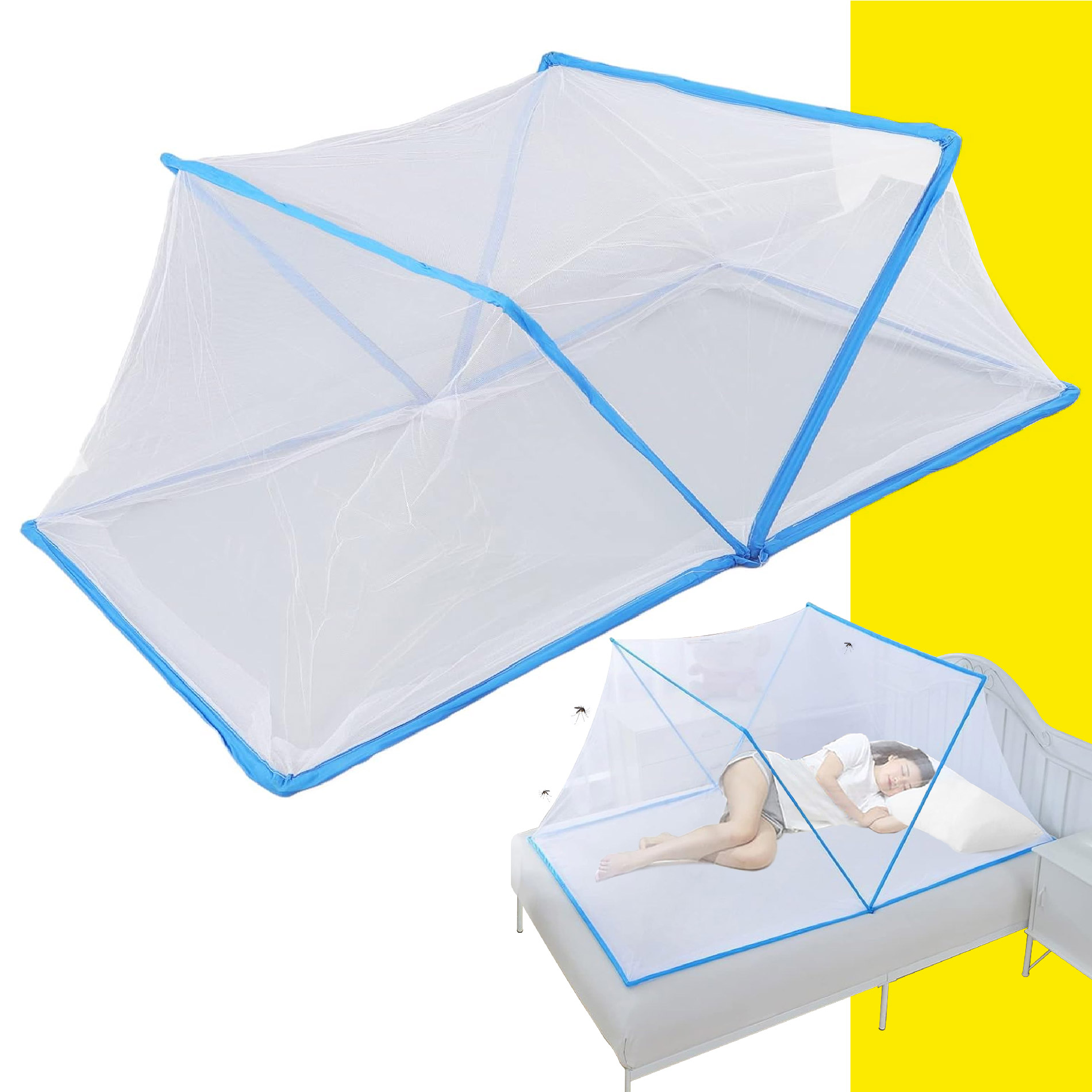 Miniatura 7 de Toldillo Mosquitero 190x140cm Plegable