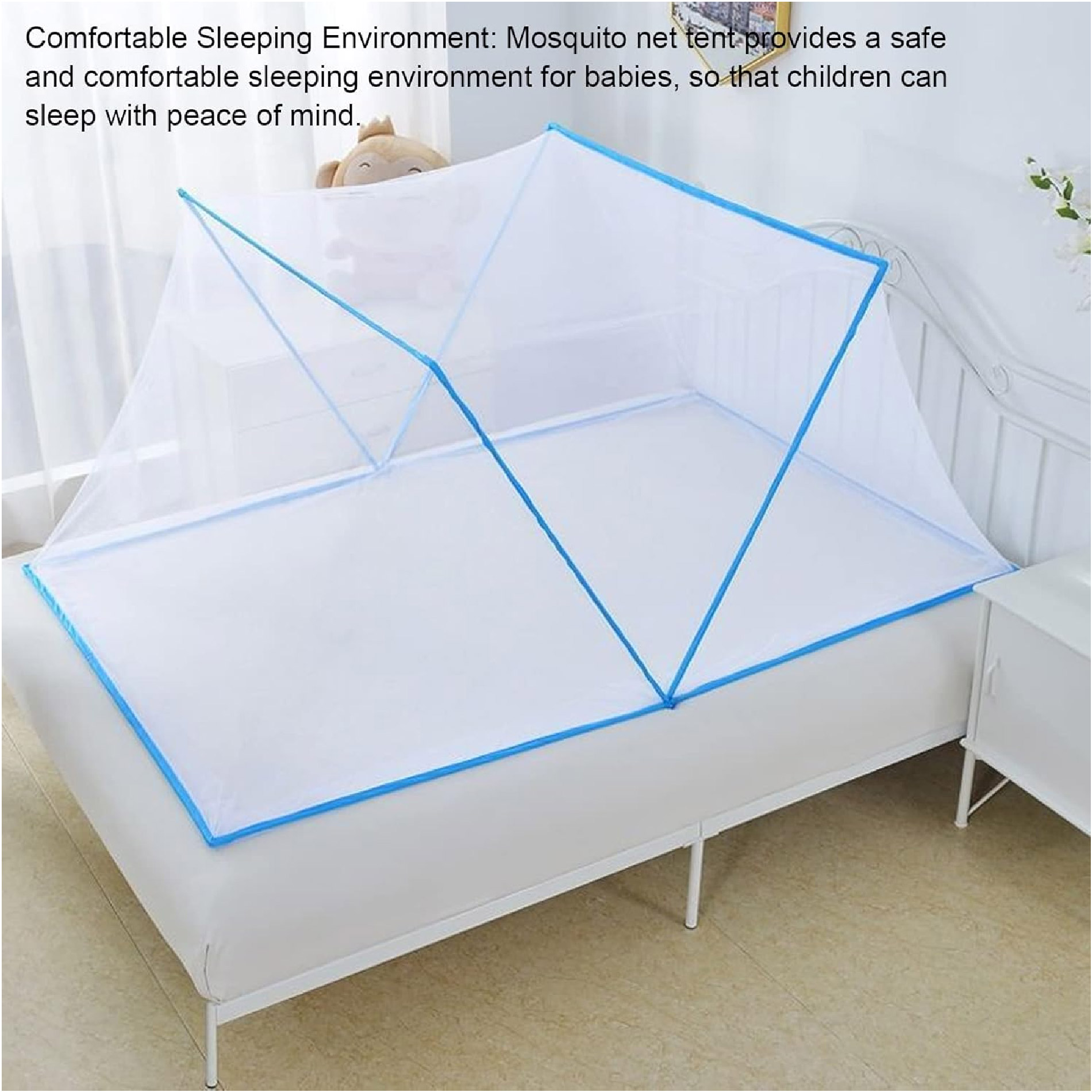 Miniatura 5 de Toldillo Mosquitero 190x140cm Plegable