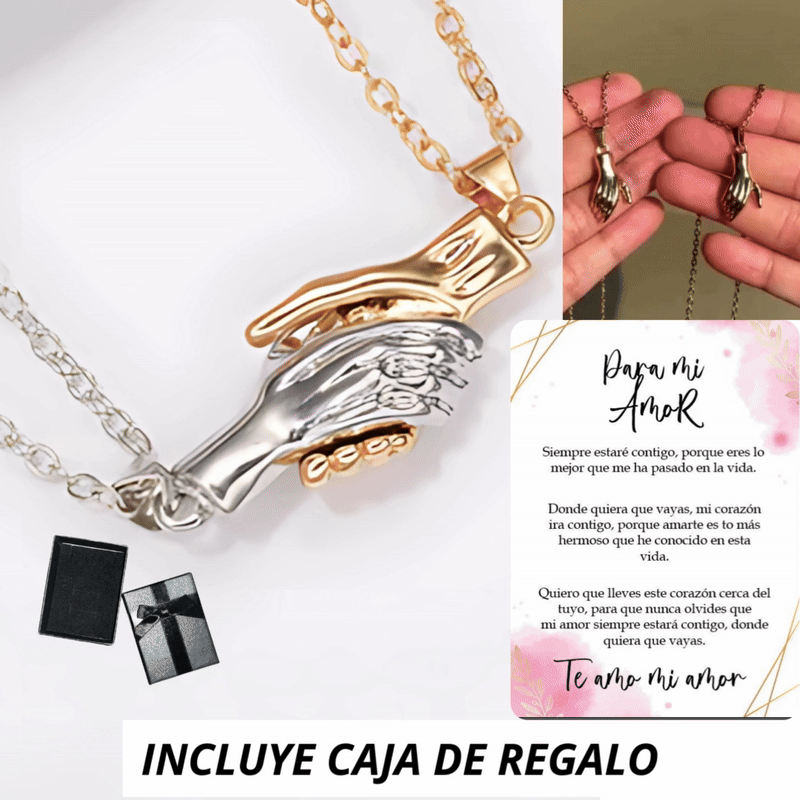 Miniatura 3 de Collar Manos Magnetico TARJET +CAJAREGAL