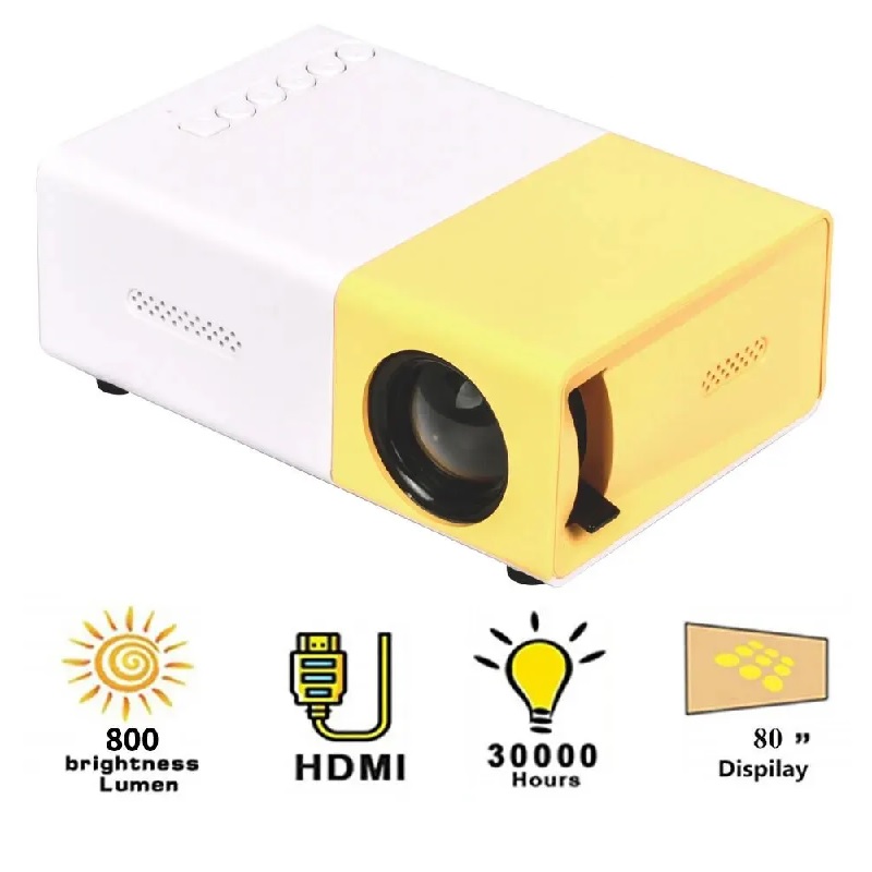 Miniatura 2 de MINI PROYECTOR AMARILLO