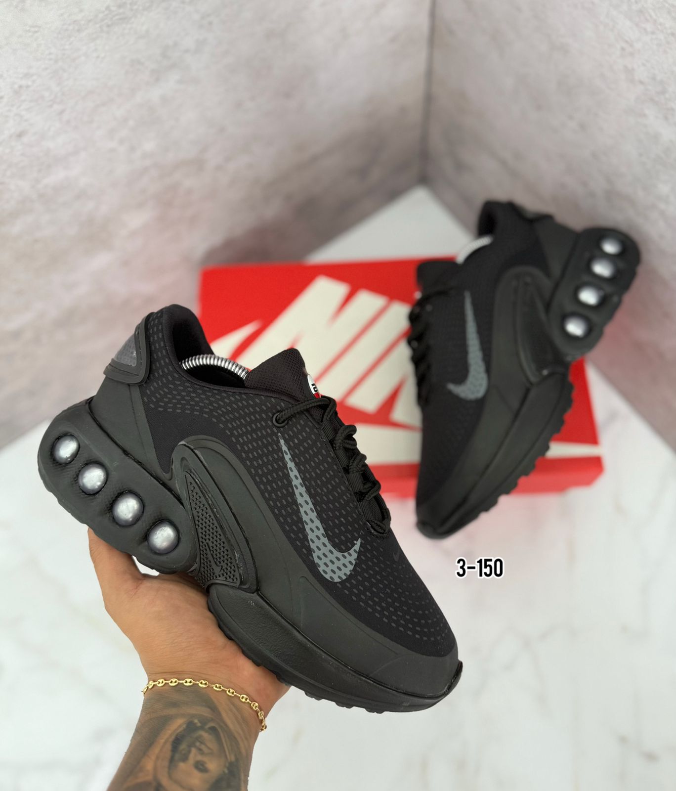 Miniatura 5 de Tenis Nike Air DN Caballero - Color: Negro Blanco, Tallas: 41