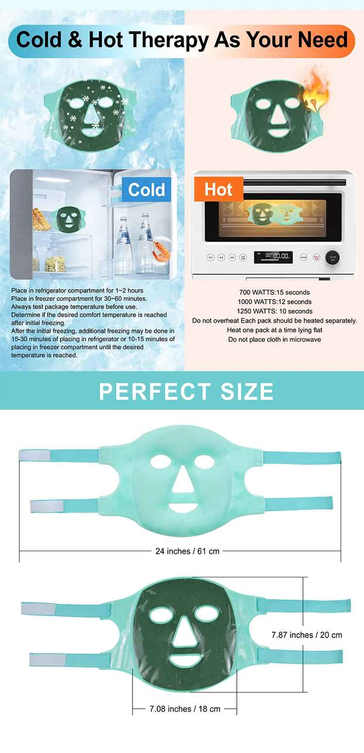 Miniatura 2 de Mascara Facial De Enfriamiento