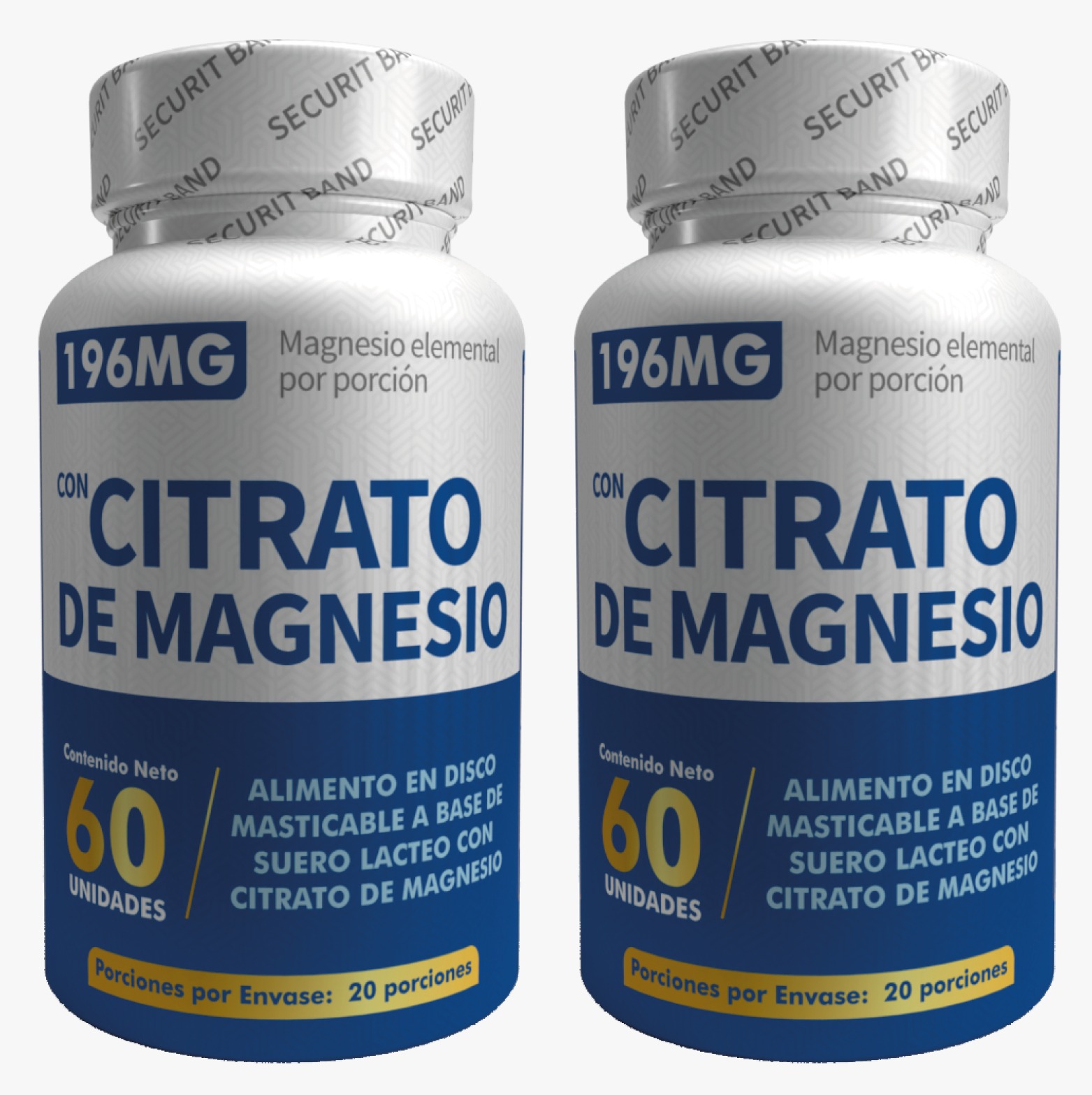 Citrato De Magnesio X 60 Und X 2 Und