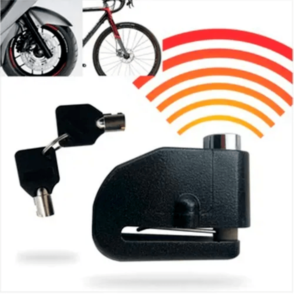 Candado Para Disco De Moto Con Alarma De