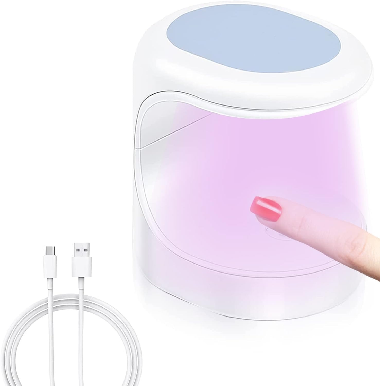 Mini Lampara De Uñas Portátil