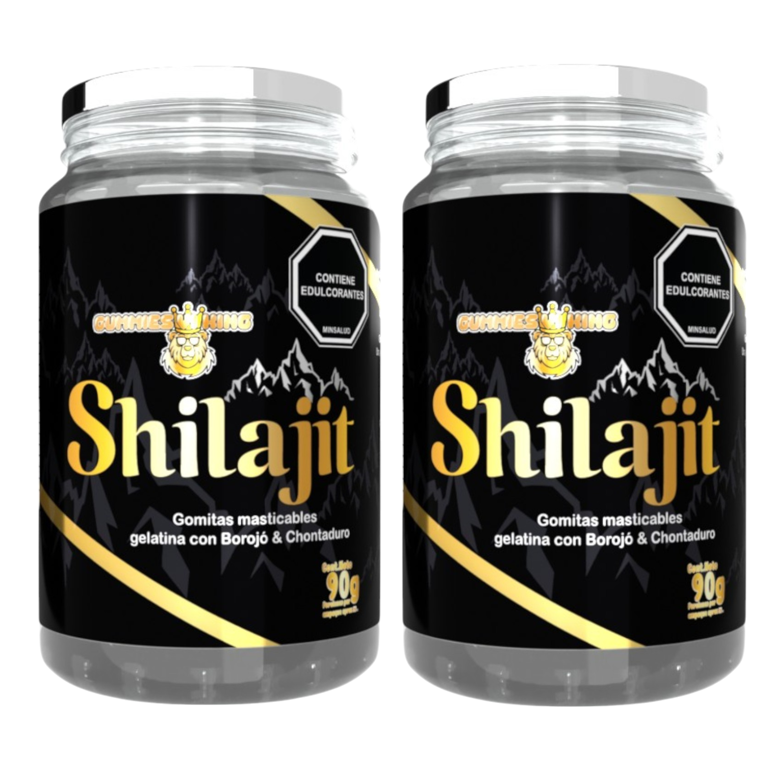 Promo X2 Shilajit Gomas Envase de 30 Und