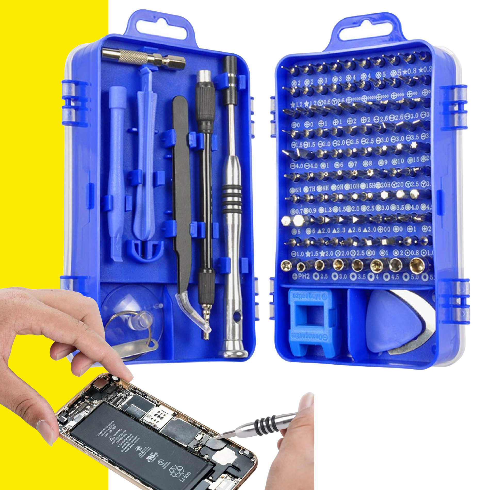 Miniatura 5 de Kit Destornillador De Precisión 110 en 1