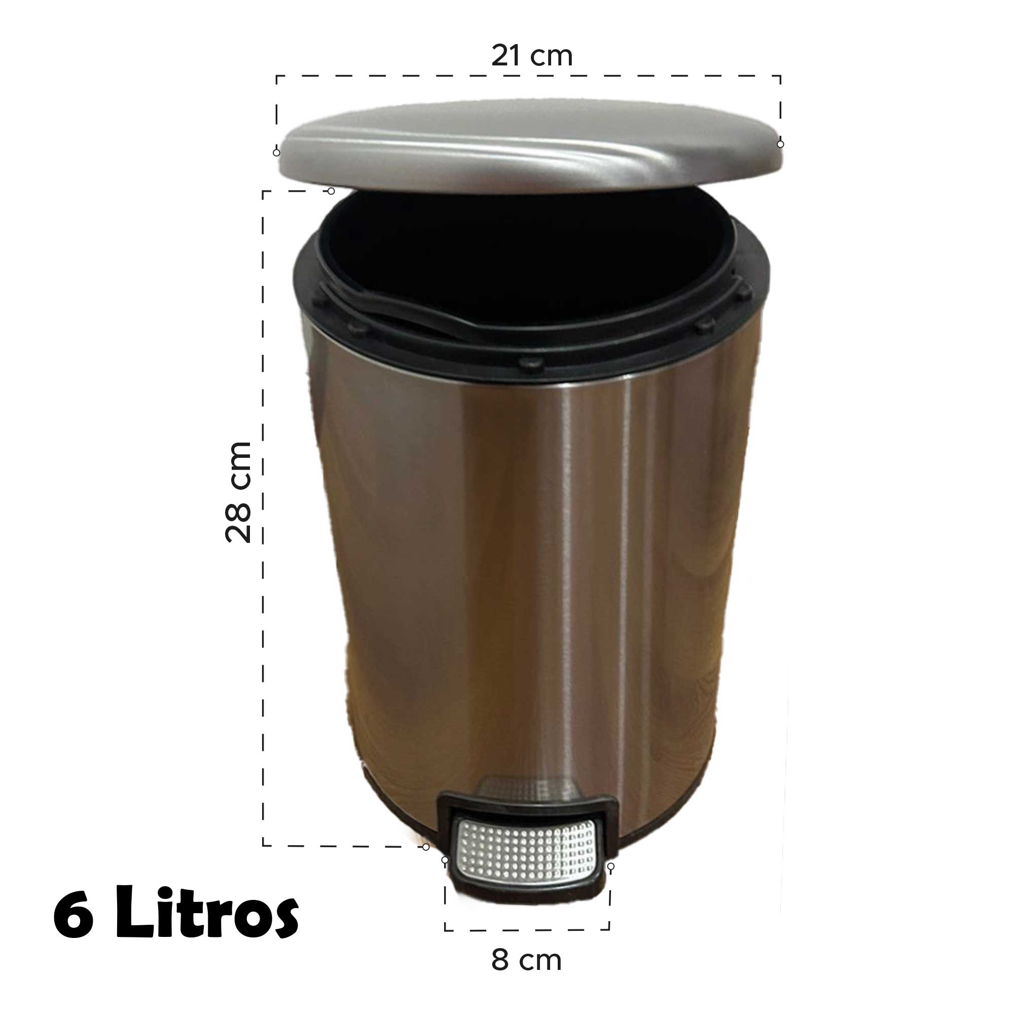 Miniatura 4 de Caneca de acero 6 litros