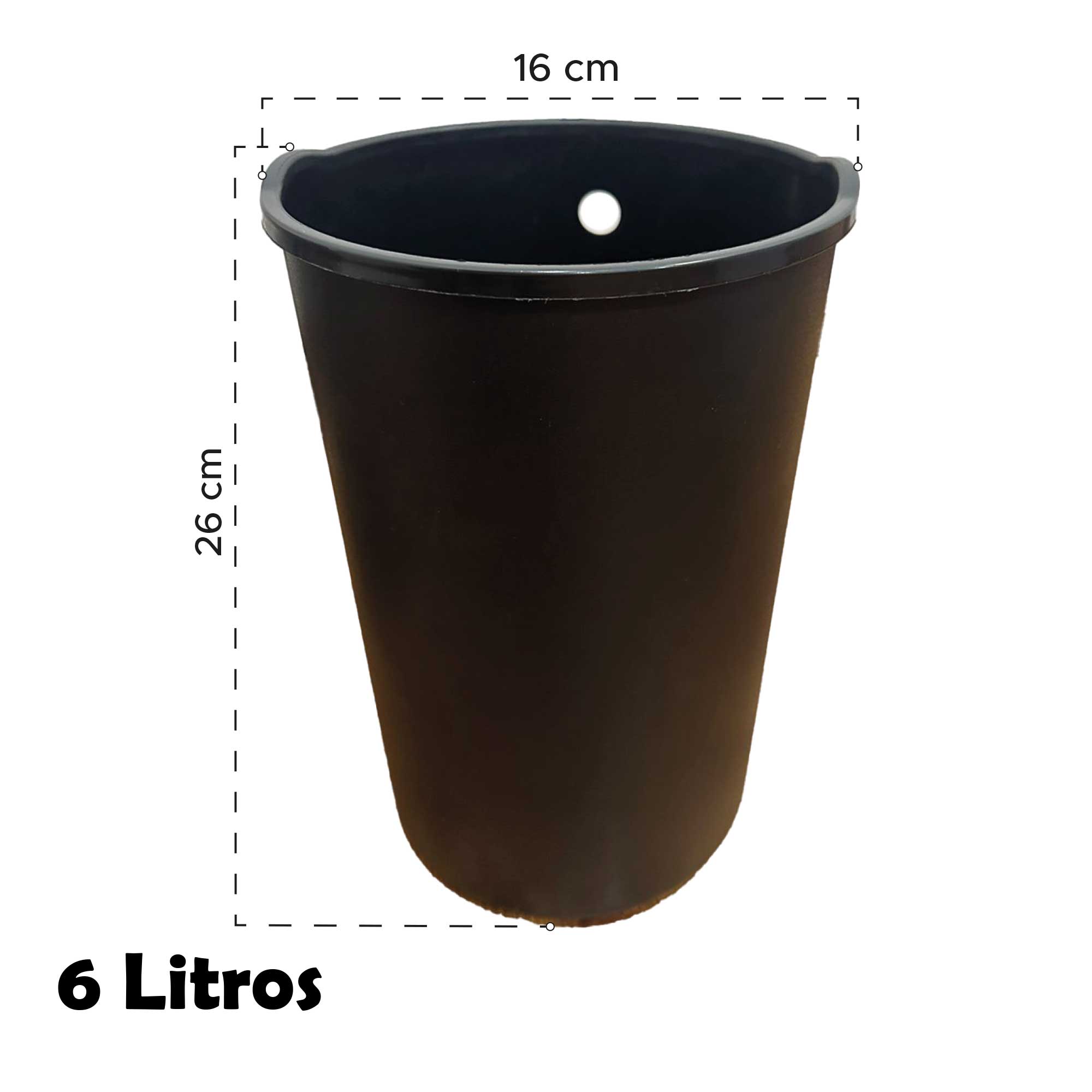 Miniatura 5 de Caneca de acero 6 litros