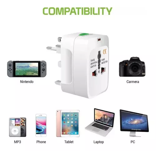 Miniatura 5 de Adaptador de corriente universal viajero
