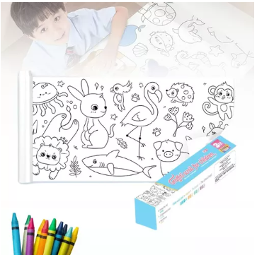 Miniatura 2 de ROLLO PAPEL DE DIBUJO PARA COLOREAR 3M